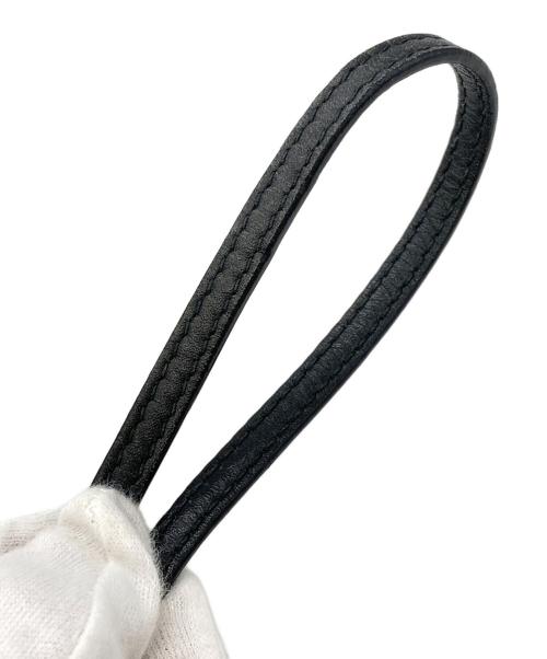 BALENCIAGA（バレンシアガ）BALENCIAGA (バレンシアガ) ネイビーポシェットショルダーバッグ ベージュの古着・服飾アイテム