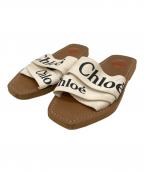 Chloeクロエ）の古着「woody slide」｜ブラウン