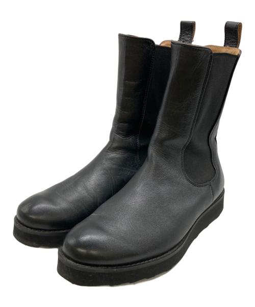 Caminando（カミナンド）Caminando (カミナンド) サイドゴアブーツ ブラック サイズ:7の古着・服飾アイテム