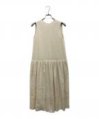JOIEVEジョエブ）の古着「エアリーギャザーワンピース」｜ベージュ