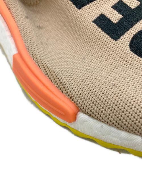 adidas（アディダス）adidas (アディダス) PHARRELL WILLIAMS (ファレルウィリアムス) NMD ヒューマン レース トレイル フー ベージュ サイズ:US9の古着・服飾アイテム