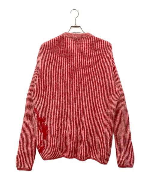 DIESEL（ディーゼル）DIESEL (ディーゼル) モヘアニット レッド サイズ:Lの古着・服飾アイテム