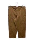 EURO VINTAGEユーロヴィンテージ）の古着「レイルロードワークパンツ」｜ブラウン