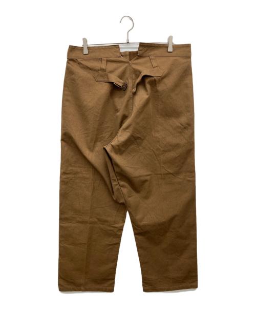 EURO VINTAGE（ユーロヴィンテージ）EURO VINTAGE (ユーロヴィンテージ) レイルロードワークパンツ ブラウン サイズ:不明の古着・服飾アイテム