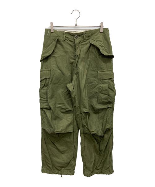 US ARMY（ユーエスアーミー）US ARMY (ユーエスアーミー) M65フィールドパンツ グリーン サイズ:SMALL-SHORTの古着・服飾アイテム
