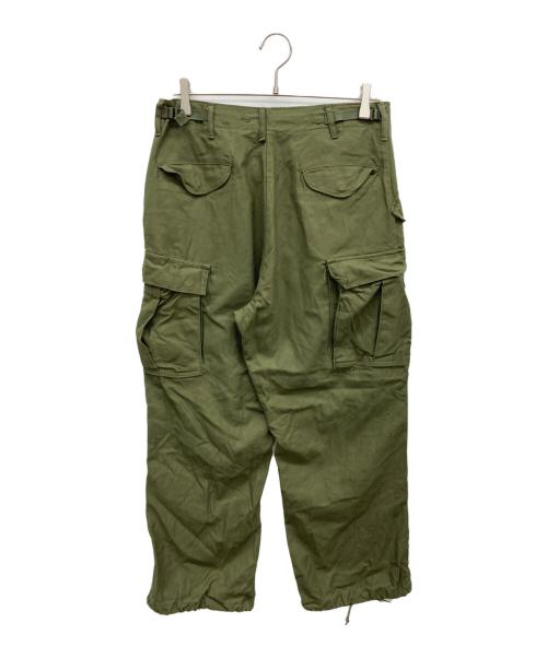 US ARMY（ユーエスアーミー）US ARMY (ユーエスアーミー) M65フィールドパンツ グリーン サイズ:SMALL-SHORTの古着・服飾アイテム
