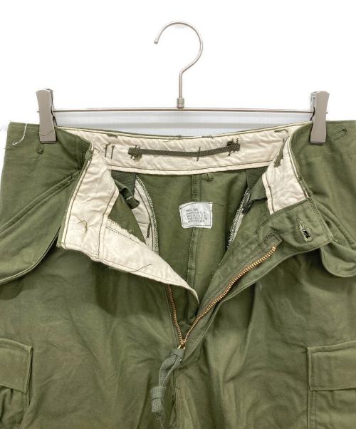 US ARMY（ユーエスアーミー）US ARMY (ユーエスアーミー) M65フィールドパンツ グリーン サイズ:SMALL-SHORTの古着・服飾アイテム