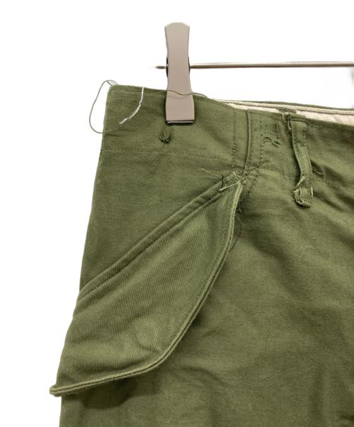 US ARMY（ユーエスアーミー）US ARMY (ユーエスアーミー) M65フィールドパンツ グリーン サイズ:SMALL-SHORTの古着・服飾アイテム
