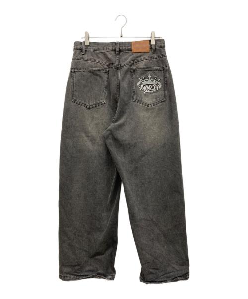 9090（9090）9090 (9090) デニムパンツ ブラック サイズ:Mの古着・服飾アイテム