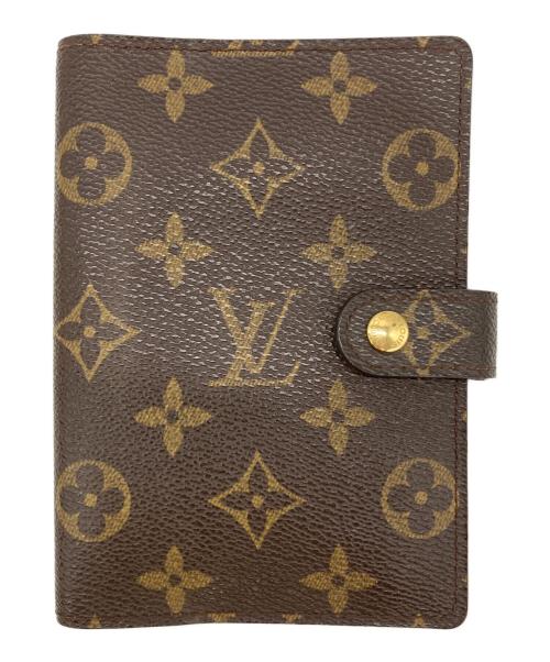 LOUIS VUITTON（ルイ ヴィトン）LOUIS VUITTON (ルイ ヴィトン) 手帳カバー ブラウンの古着・服飾アイテム