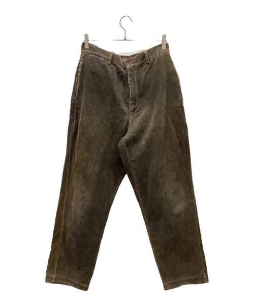 RRL（ダブルアールエル）RRL (ダブルアールエル) 太畝コーデュロイパンツ ブラウン サイズ:33/32の古着・服飾アイテム