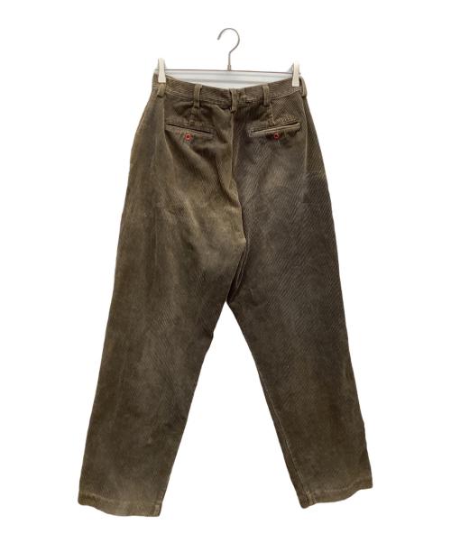 RRL（ダブルアールエル）RRL (ダブルアールエル) 太畝コーデュロイパンツ ブラウン サイズ:33/32の古着・服飾アイテム