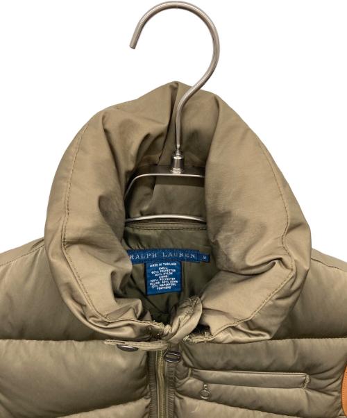 RALPH LAUREN（ラルフローレン）RALPH LAUREN (ラルフローレン) ダウンベスト ブラウン サイズ:9 B83-H91-T160の古着・服飾アイテム