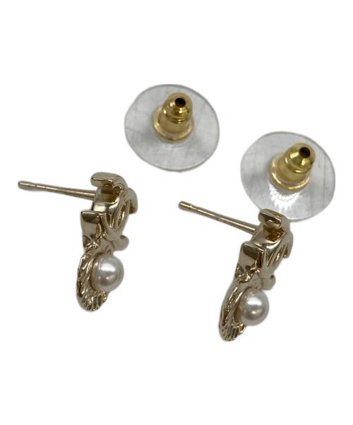 CHANEL（シャネル）CHANEL (シャネル) シェルパールココマークピアス ゴールドの古着・服飾アイテム