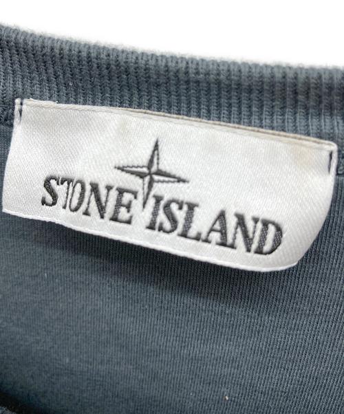 STONE ISLAND（ストーンアイランド）STONE ISLAND (ストーンアイランド) コンパスバッジ スウェットシャツ LEAD GREY サイズ:XLの古着・服飾アイテム