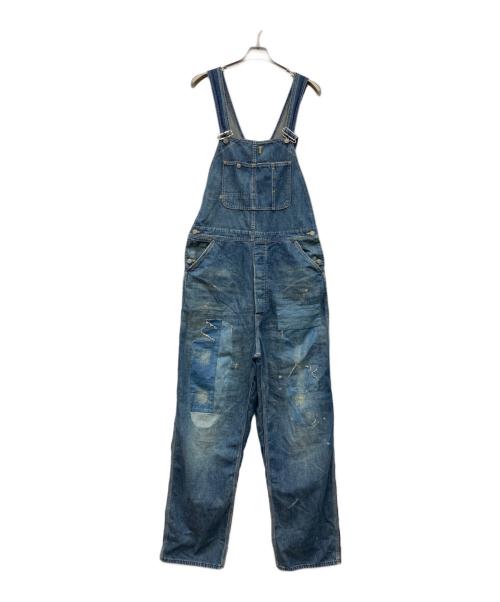Denham（デンハム）Denham (デンハム) デニムオーバーオール インディゴ サイズ:L-XLの古着・服飾アイテム
