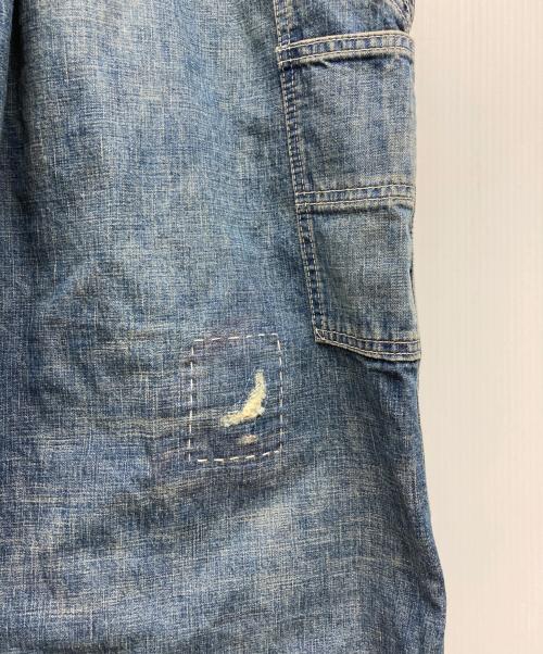 Denham（デンハム）Denham (デンハム) デニムオーバーオール インディゴ サイズ:L-XLの古着・服飾アイテム