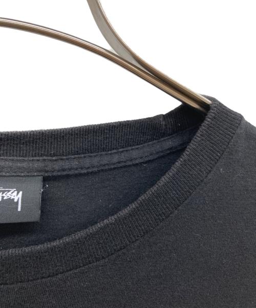 stussy（ステューシー）stussy (ステューシー) プリントTシャツ ブラック サイズ:SMALLの古着・服飾アイテム