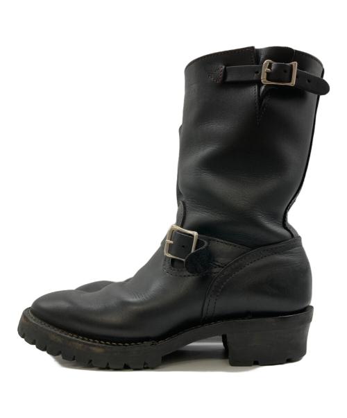 WESCO BOSS（ウエスコ ボス）WESCO BOSS (ウエスコ ボス) エンジニアブーツ ブラック サイズ:9 1/2の古着・服飾アイテム