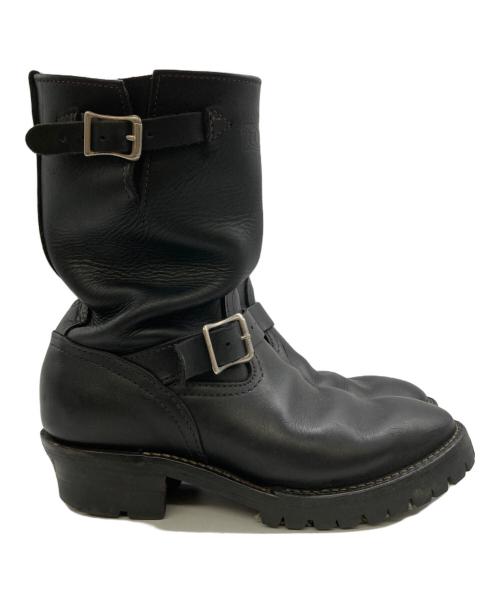 WESCO BOSS（ウエスコ ボス）WESCO BOSS (ウエスコ ボス) エンジニアブーツ ブラック サイズ:9 1/2の古着・服飾アイテム