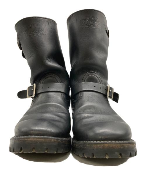 WESCO BOSS（ウエスコ ボス）WESCO BOSS (ウエスコ ボス) エンジニアブーツ ブラック サイズ:9 1/2の古着・服飾アイテム