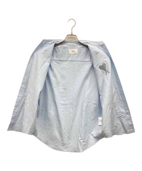 AMI PARIS（アミ パリス）AMI PARIS (アミ パリ) 半袖シャツ スカイブルー サイズ:XXSの古着・服飾アイテム