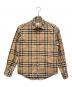 BURBERRY LONDON（バーバリーロンドン）の古着「ノヴァチェックシャツ」｜ベージュ