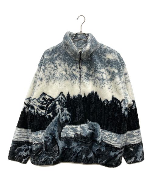 BLACK MOUTAIN OUTDOOR（ブラックマウンテンアウトドア）BLACK MOUTAIN OUTDOOR (ブラックマウンテンアウトドア) フリースジャケット グレー サイズ:XLの古着・服飾アイテム