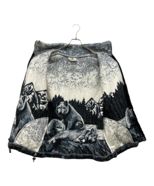 BLACK MOUTAIN OUTDOOR（ブラックマウンテンアウトドア）BLACK MOUTAIN OUTDOOR (ブラックマウンテンアウトドア) フリースジャケット グレー サイズ:XLの古着・服飾アイテム