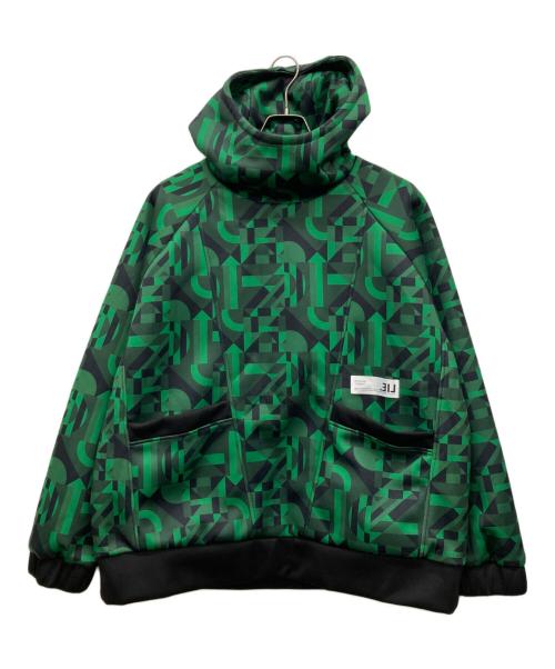 HYPOCRITE（ヒポクリット）HYPOCRITE (ヒポクリット) kakuremi (カクレミ) パーカー グリーン サイズ:不明の古着・服飾アイテム