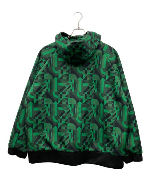 HYPOCRITE（ヒポクリット）HYPOCRITE (ヒポクリット) kakuremi (カクレミ) パーカー グリーン サイズ:不明の古着・服飾アイテム