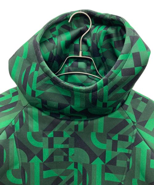 HYPOCRITE（ヒポクリット）HYPOCRITE (ヒポクリット) kakuremi (カクレミ) パーカー グリーン サイズ:不明の古着・服飾アイテム