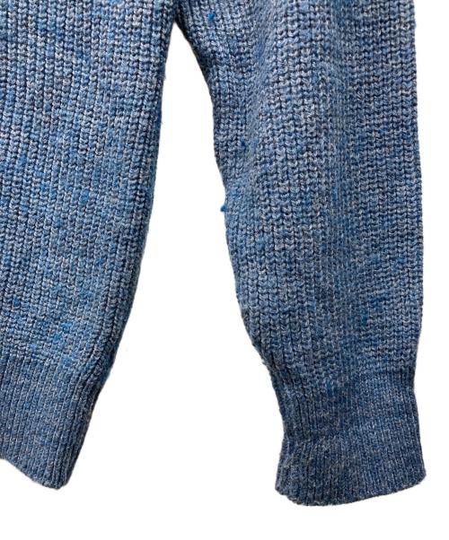 L.L.Bean（エルエルビーン）L.L.Bean (エルエルビーン) ヘンリーネックニット ブルー サイズ:XLの古着・服飾アイテム