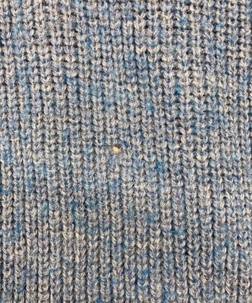 L.L.Bean（エルエルビーン）L.L.Bean (エルエルビーン) ヘンリーネックニット ブルー サイズ:XLの古着・服飾アイテム