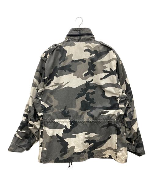 ALPHA（アルファ）ALPHA (アルファ) カモフラ柄ジャケット グレー サイズ:X-LARGE REGULARの古着・服飾アイテム