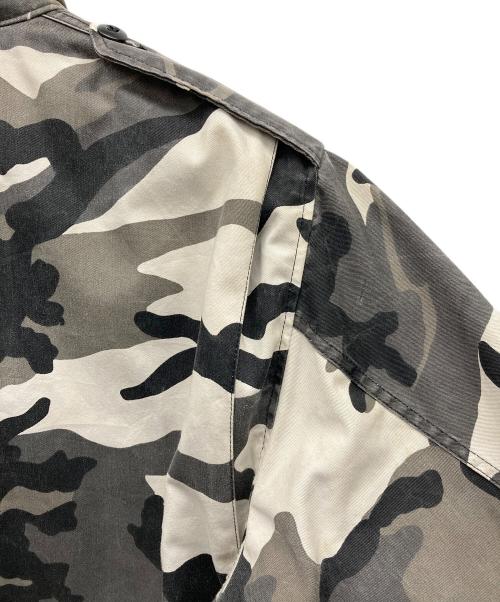 ALPHA（アルファ）ALPHA (アルファ) カモフラ柄ジャケット グレー サイズ:X-LARGE REGULARの古着・服飾アイテム