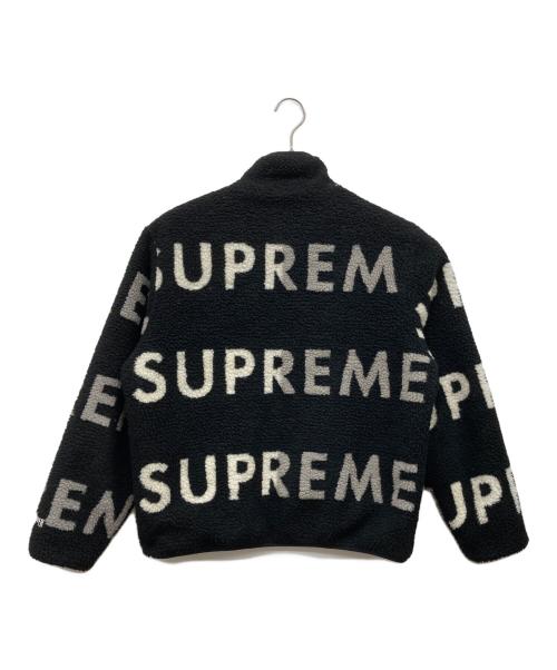SUPREME（シュプリーム）SUPREME (シュプリーム) Reversible Logo Fleece Jacket ブラック サイズ:Sの古着・服飾アイテム