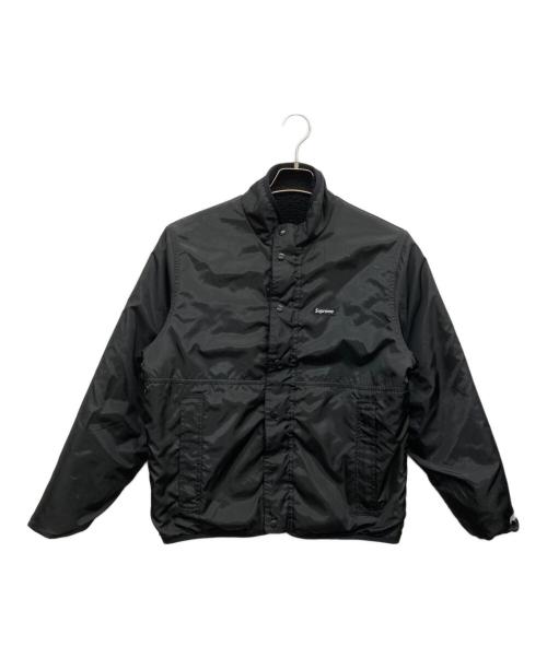 SUPREME（シュプリーム）SUPREME (シュプリーム) Reversible Logo Fleece Jacket ブラック サイズ:Sの古着・服飾アイテム