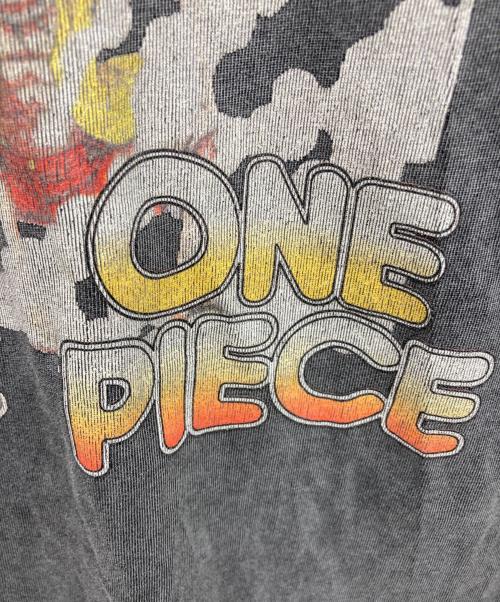SAINT MICHAEL（セントマイケル）SAINT MICHAEL (セントマイケル) ONE PIECE (ワンピース) ヴィンテージ加工Tシャツ グレー サイズ:Mの古着・服飾アイテム