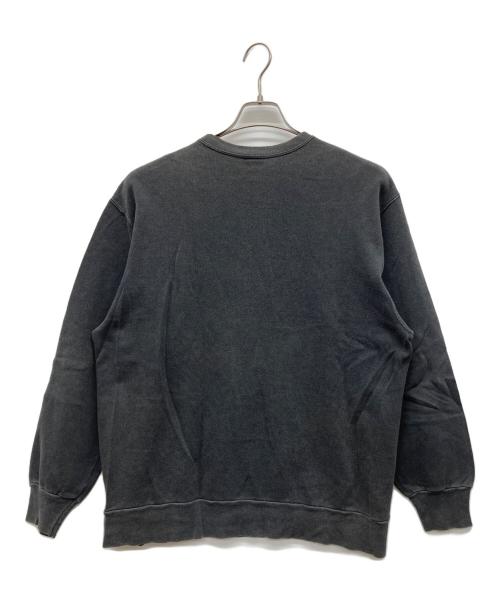 stussy（ステューシー）stussy (ステューシー) 刺繍ロゴスウェット ブラック サイズ:Mの古着・服飾アイテム