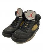 NIKEナイキ）の古着「エアジョーダン5 レトロ OG」｜ブラック
