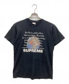 SUPREMEシュプリーム）の古着「プリントTシャツ」｜ブラック