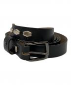 anyteeエニティー）の古着「Narrow Long Belt」｜ブラック