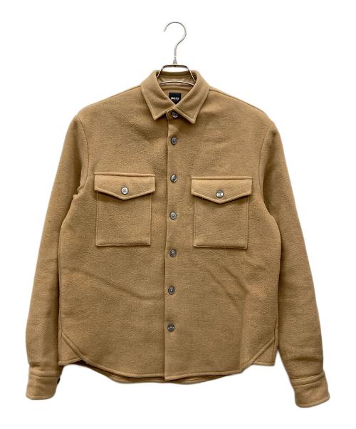 HUGO BOSS（ヒューゴ ボス）HUGO BOSS (ヒューゴ ボス) ウールジャケット ブラウン サイズ:Sの古着・服飾アイテム