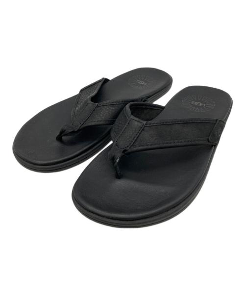 UGG（アグ）UGG (アグ) SEASIDE FLIP ブラック サイズ:USA9の古着・服飾アイテム