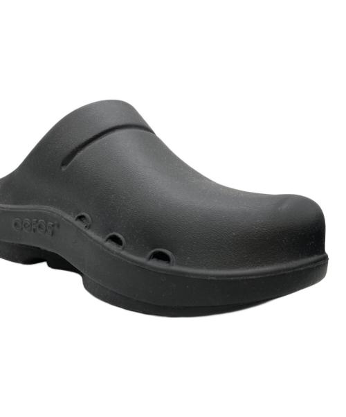 OOFOS（ウーフォス）OOFOS (ウーフォス) スリッポン ブラック サイズ:EU38の古着・服飾アイテム
