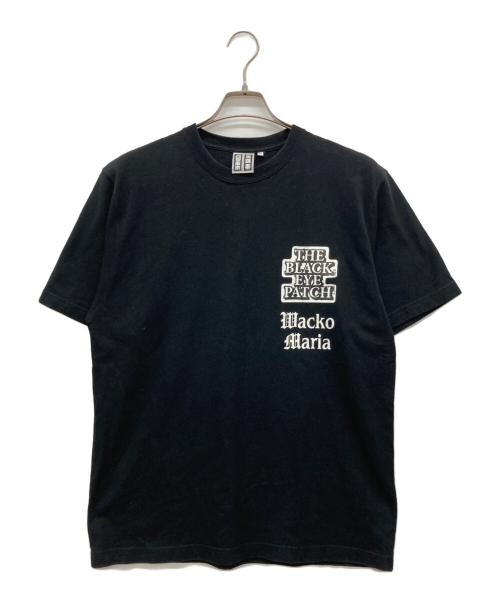 BlackEyePatch（ブラックアイパッチ）BlackEyePatch (ブラックアイパッチ) WACKO MARIA (ワコマリア) ロゴプリントTシャツ ブラック サイズ:Mの古着・服飾アイテム