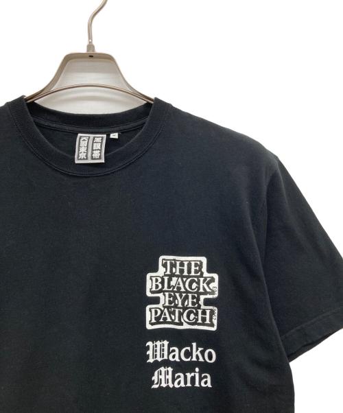 BlackEyePatch（ブラックアイパッチ）BlackEyePatch (ブラックアイパッチ) WACKO MARIA (ワコマリア) ロゴプリントTシャツ ブラック サイズ:Mの古着・服飾アイテム