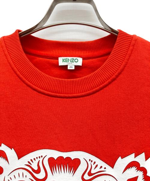 KENZO（ケンゾー）KENZO (ケンゾー) タイガースウェット レッド サイズ:Mの古着・服飾アイテム