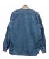 orSlow (オアスロウ) ノーカラーシャツジャケット インディゴ サイズ:3：8000円